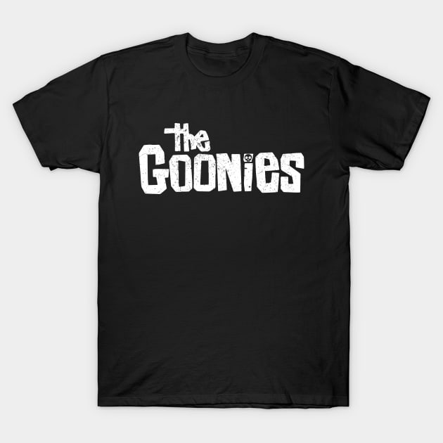 The Goonies Worn Logo T-Shirt by GraphicBazaar